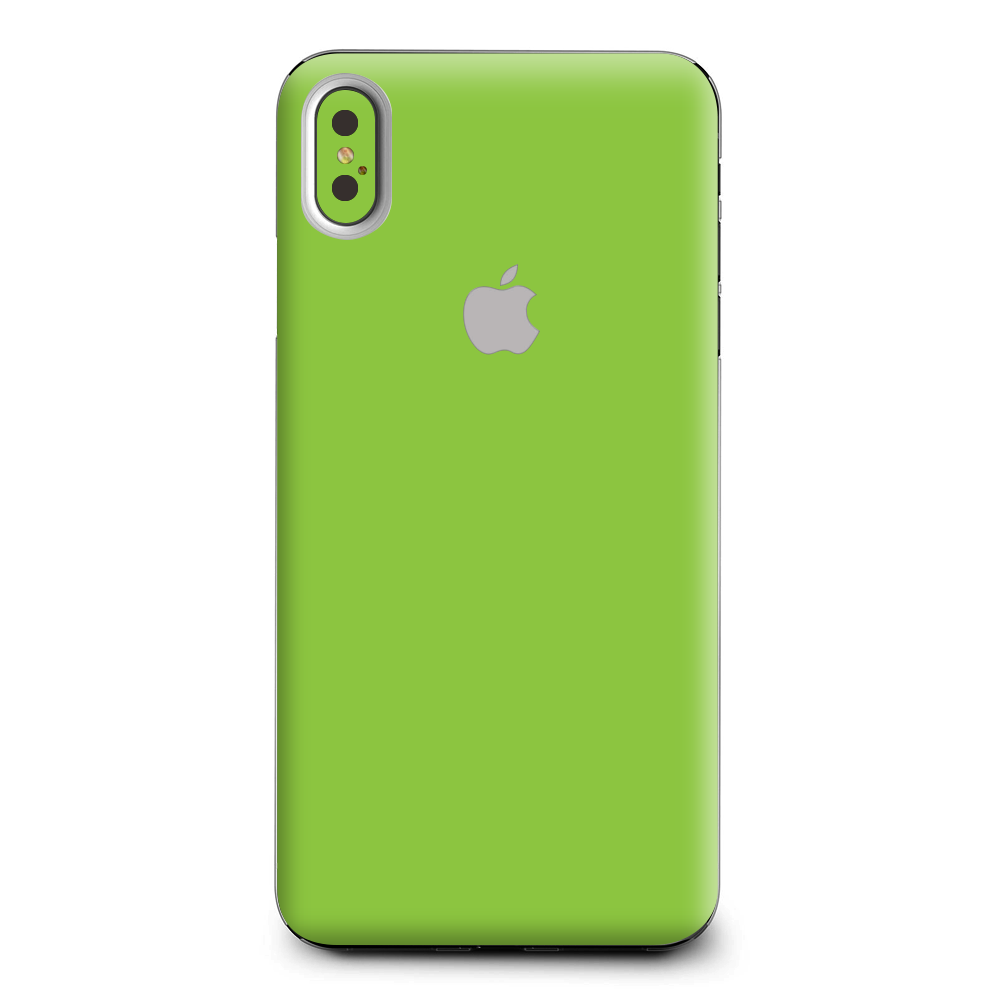 Lime Green Apple iPhone XS Max Skin