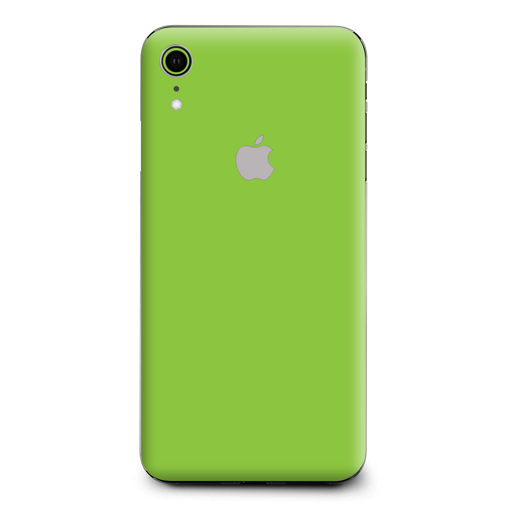 Lime Green Apple iPhone XR Skin