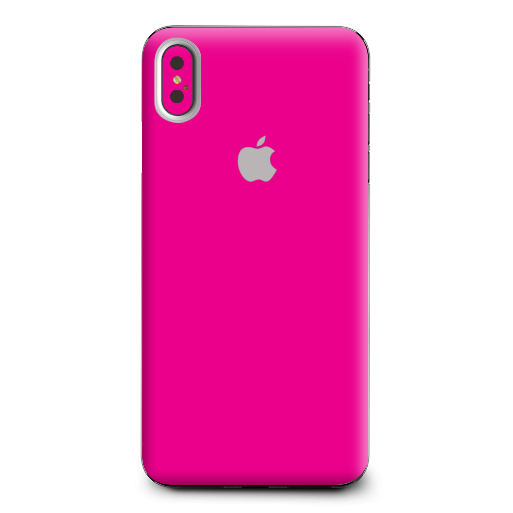 Hot Pink Apple iPhone XS Max Skin