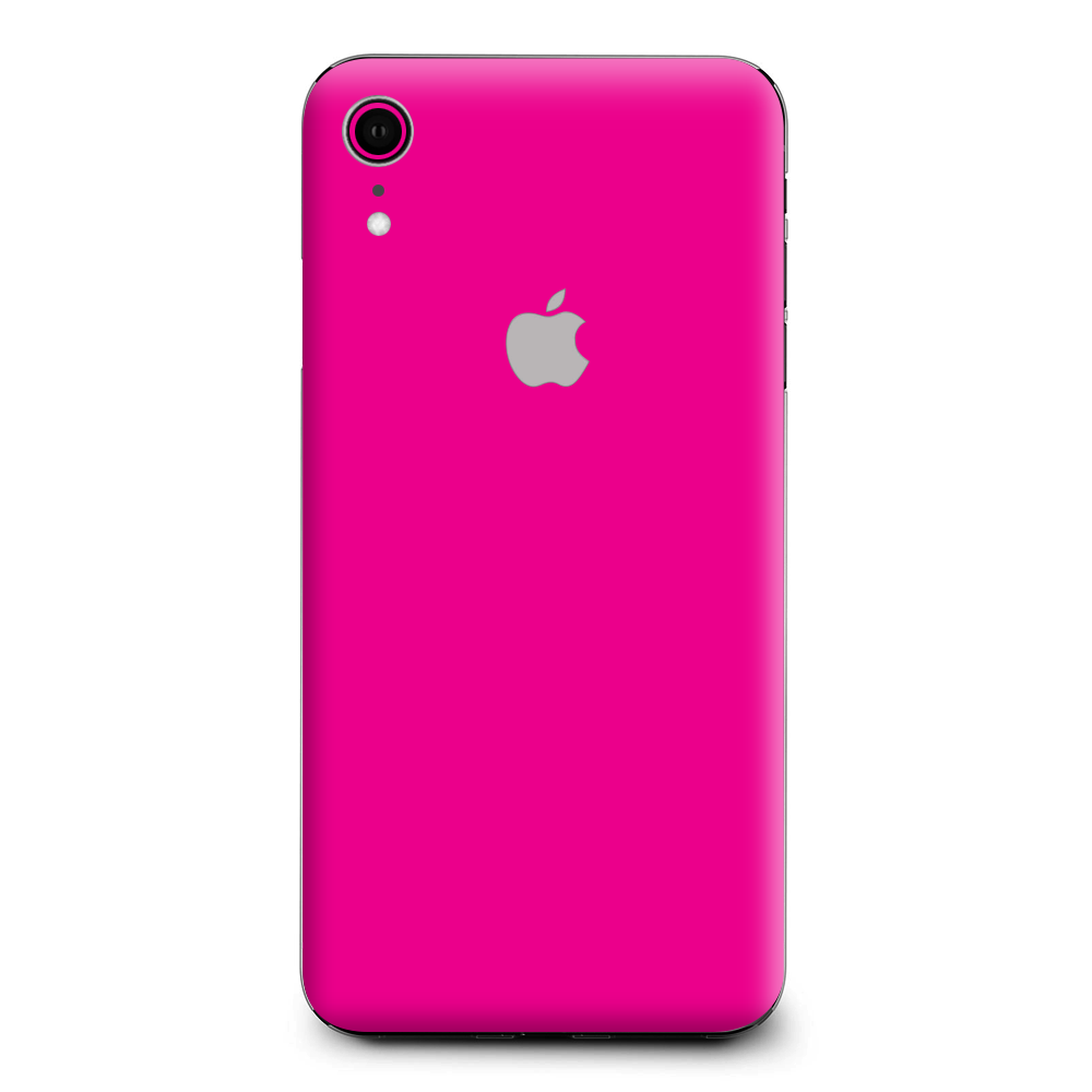 Hot Pink Apple iPhone XR Skin