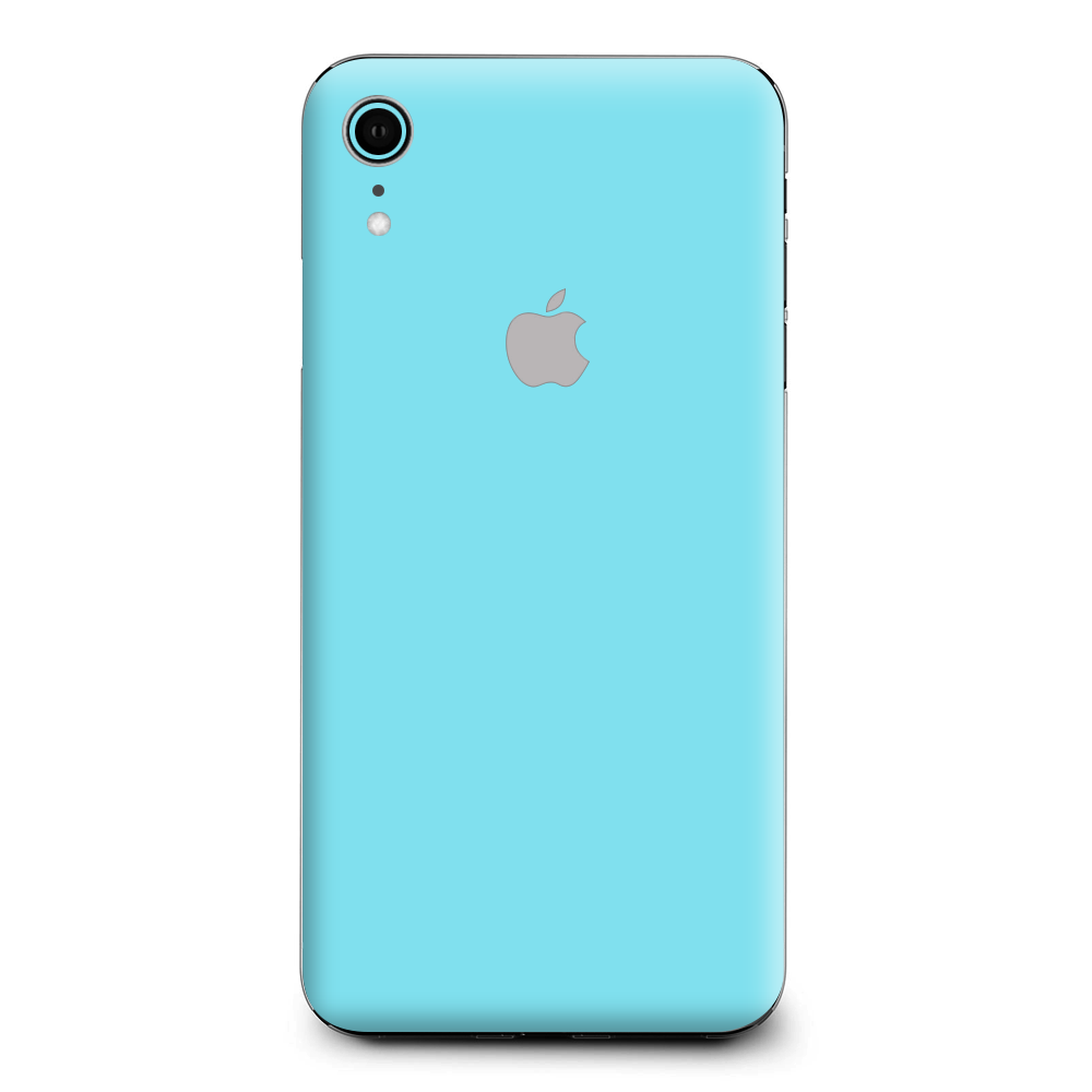 Baby Blue Color Apple iPhone XR Skin