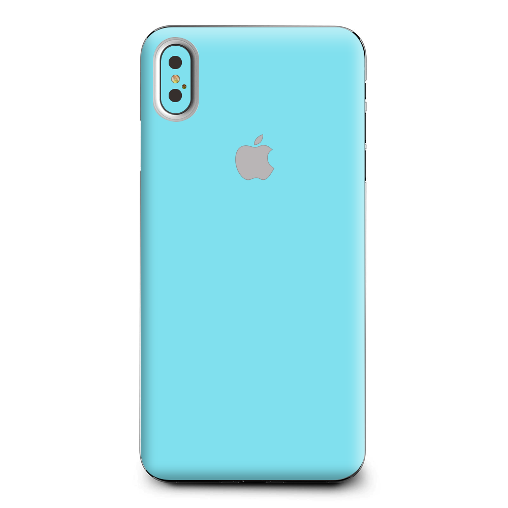 Baby Blue Color Apple iPhone XS Max Skin
