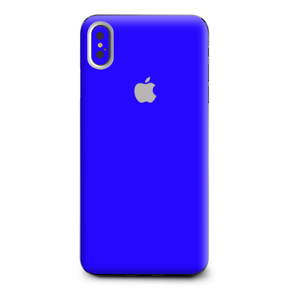 Bright Blue Apple iPhone XS Max Skin