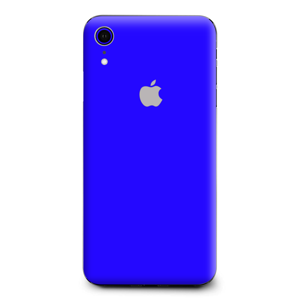 Bright Blue Apple iPhone XR Skin