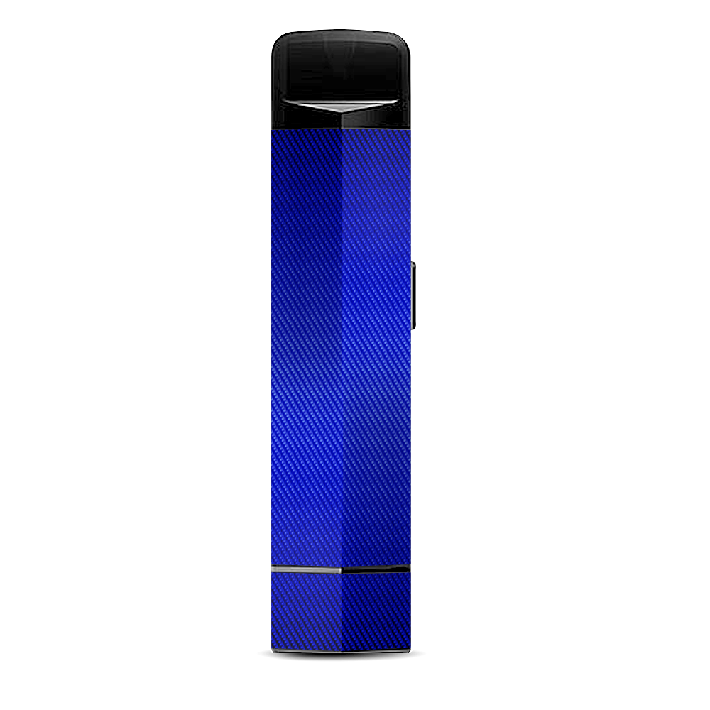  Blue Carbon Fiber Look Suorin Edge Pod System Skin