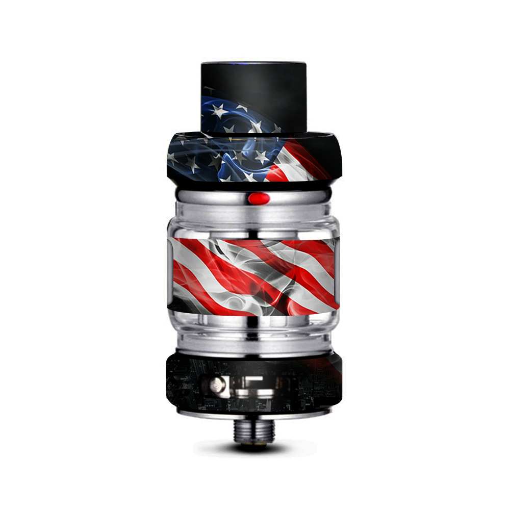  American Flag Waving Freemax Mesh Pro Tank Skin