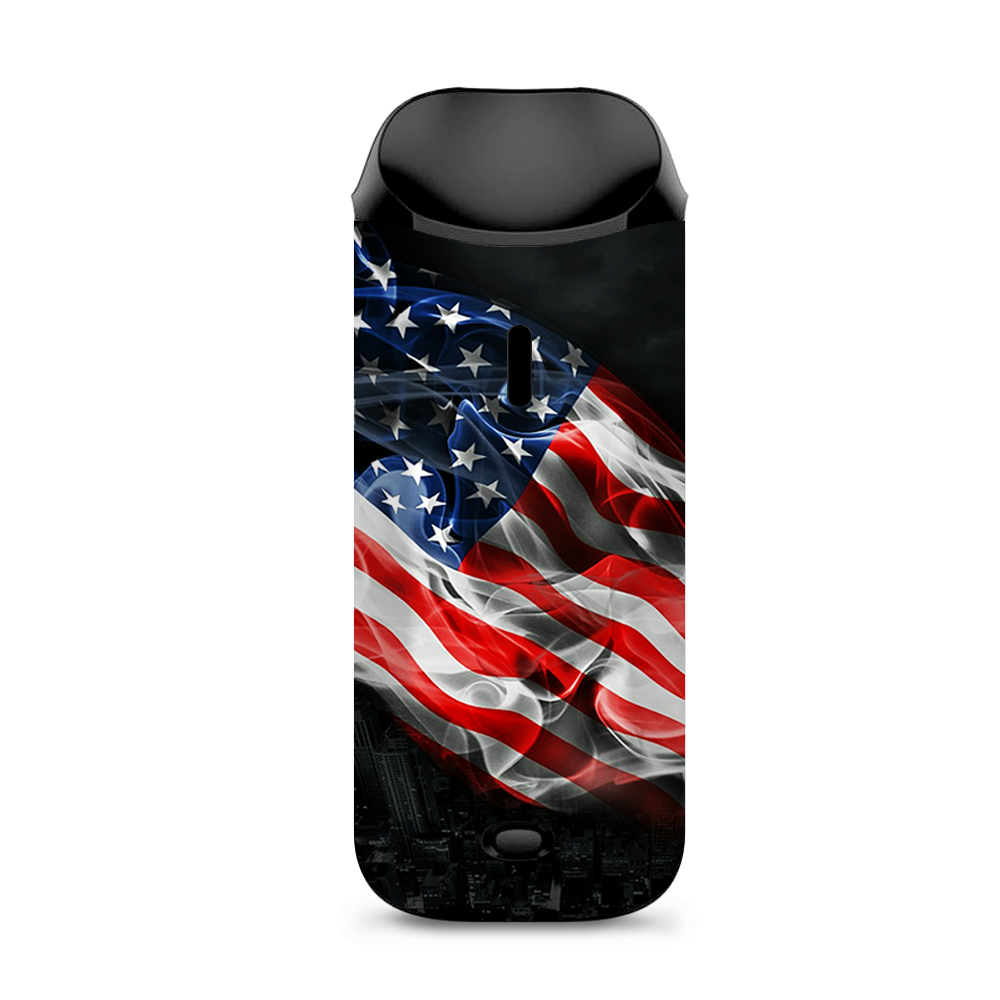  American Flag Waving Vaporesso Nexus AIO Kit Skin