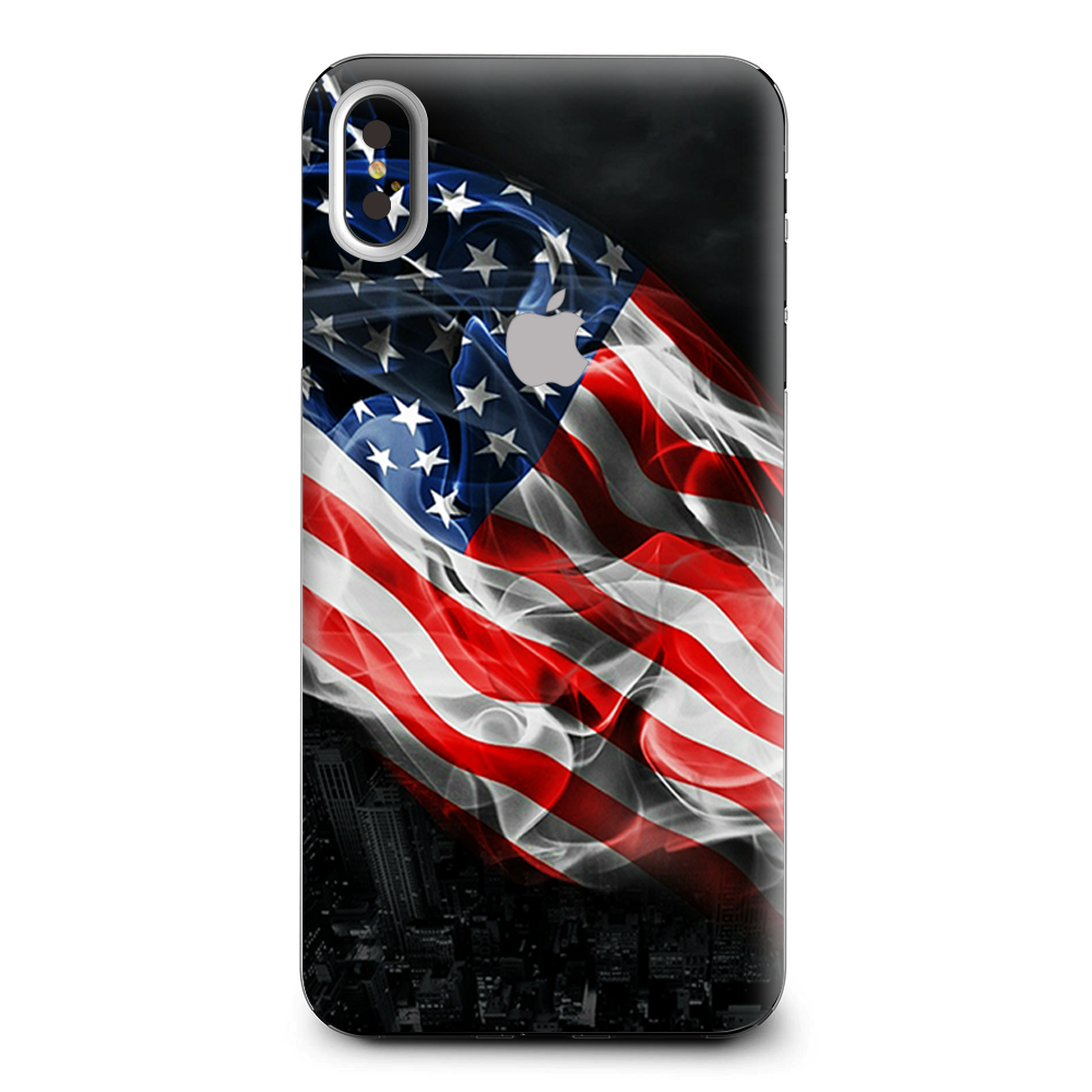 American Flag Waving Apple iPhone XS Max Skin