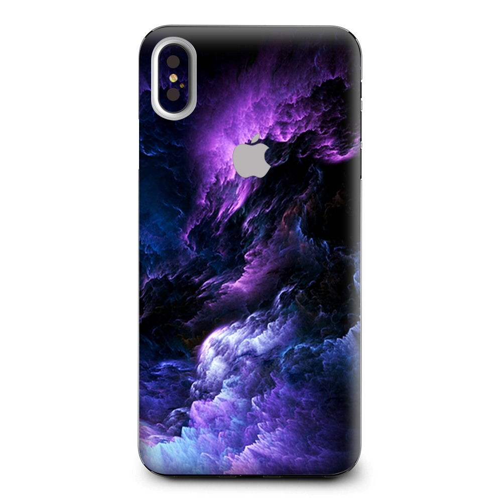 Purple Storm Clouds Apple iPhone XS Max Skin