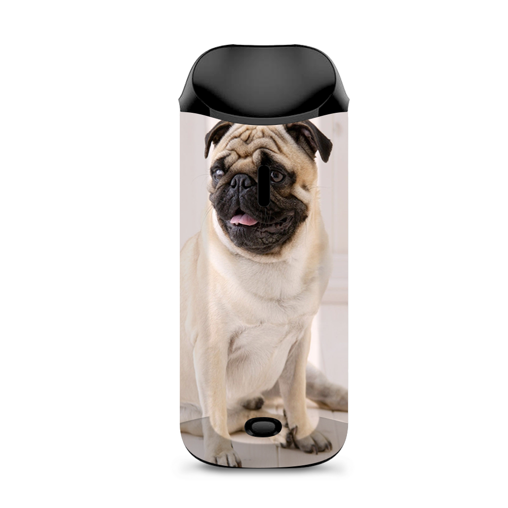 Skin Decal Vinyl Wrap For Vaporesso Nexus Aio Kit | Vape Stickers Skins Cover Pug Mug, Cute Pug Vaporesso Nexus AIO Kit Skin