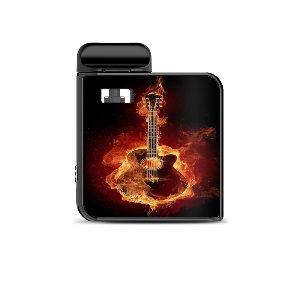  Guitar In Flames Smok Mico Kit Skin