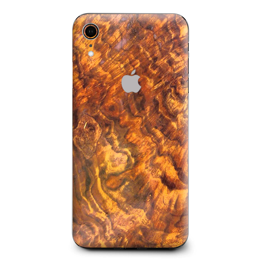 Burl Wood  Apple iPhone XR Skin