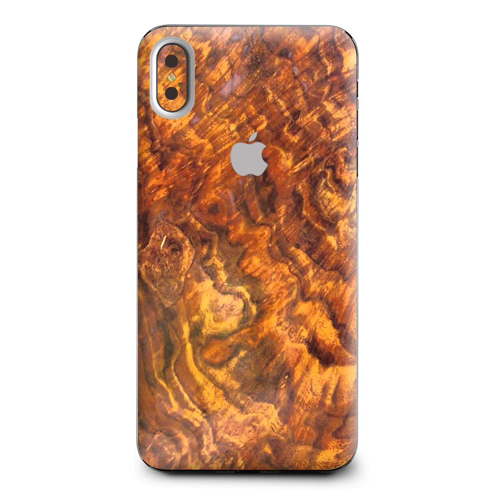 Burl Wood  Apple iPhone XS Max Skin