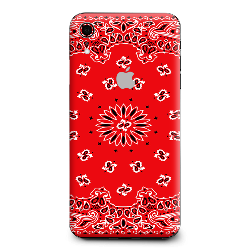 Red Bandana Apple iPhone XR Skin