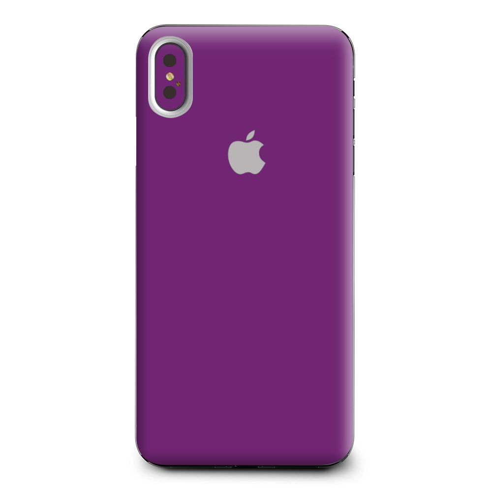 Purple Muted Apple iPhone XS Max Skin