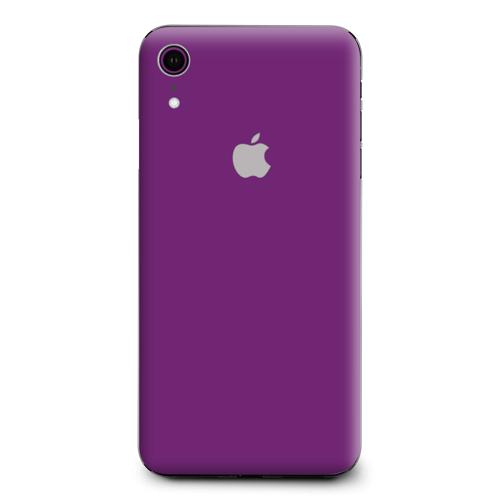 Purple Muted Apple iPhone XR Skin