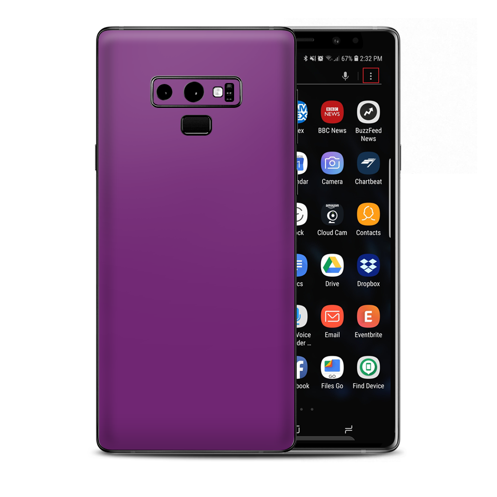 Purple Muted Samsung Galaxy Note 9 Skin