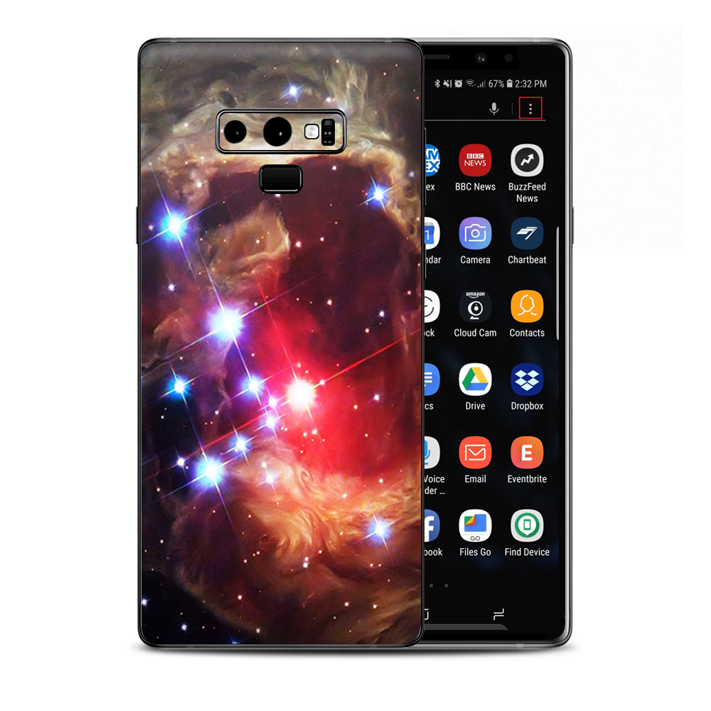 Space Nebula Samsung Galaxy Note 9 Skin