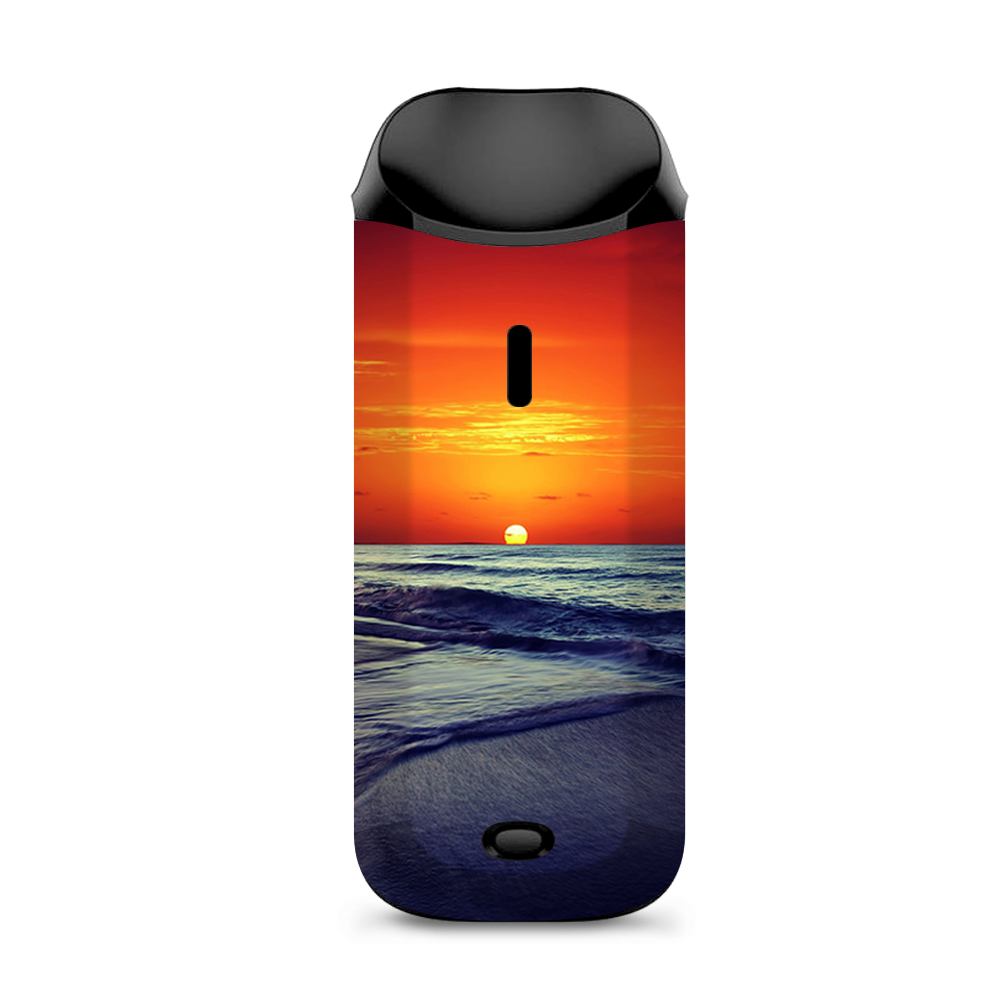  October Sunset On Beach Vaporesso Nexus AIO Kit Skin