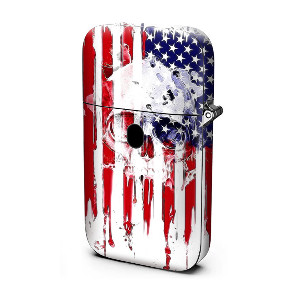U.S.A. Flag Skull Drip