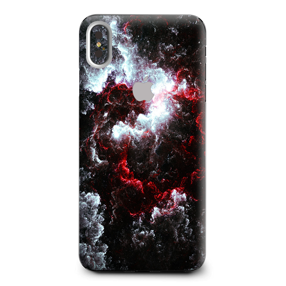 Universe Red White Apple iPhone XS Max Skin