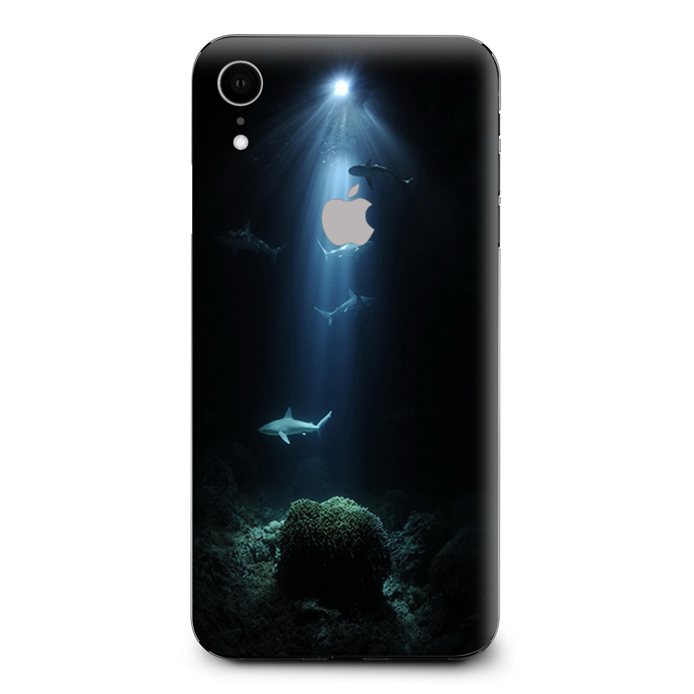 Under The Sea Sharks Apple iPhone XR Skin