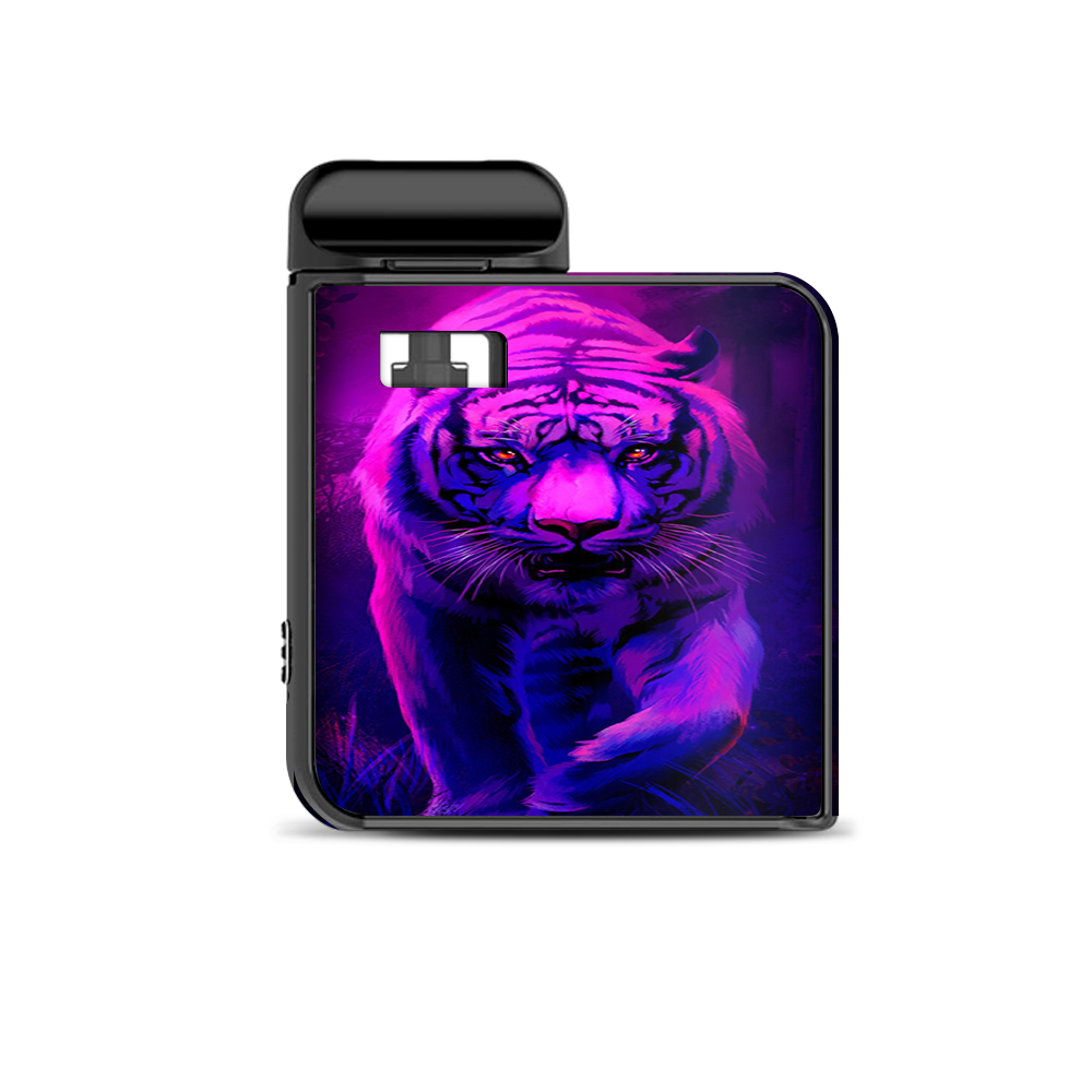  Tiger Prowl Pink Purple Neon Jungle Smok Mico Kit Skin