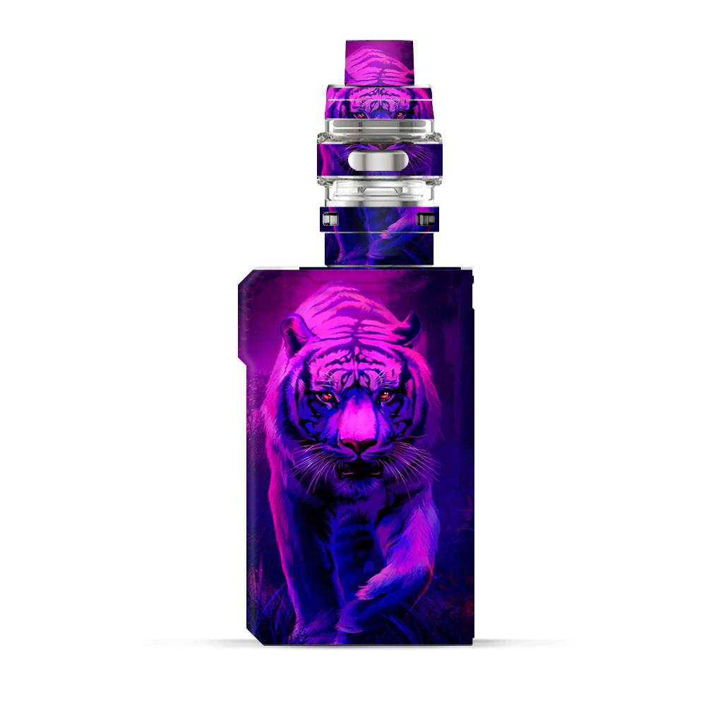 Tiger Prowl Pink Purple Neon Jungle