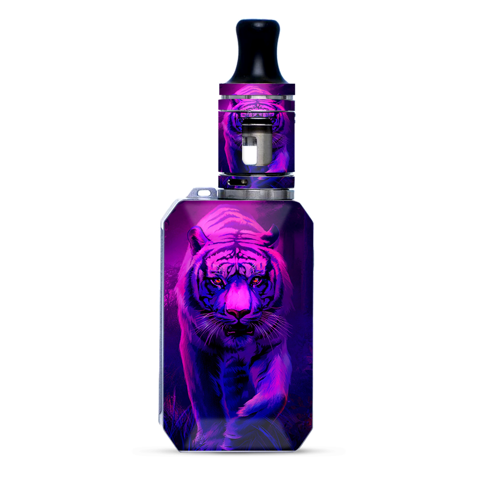 Tiger Prowl Pink Purple Neon Jungle