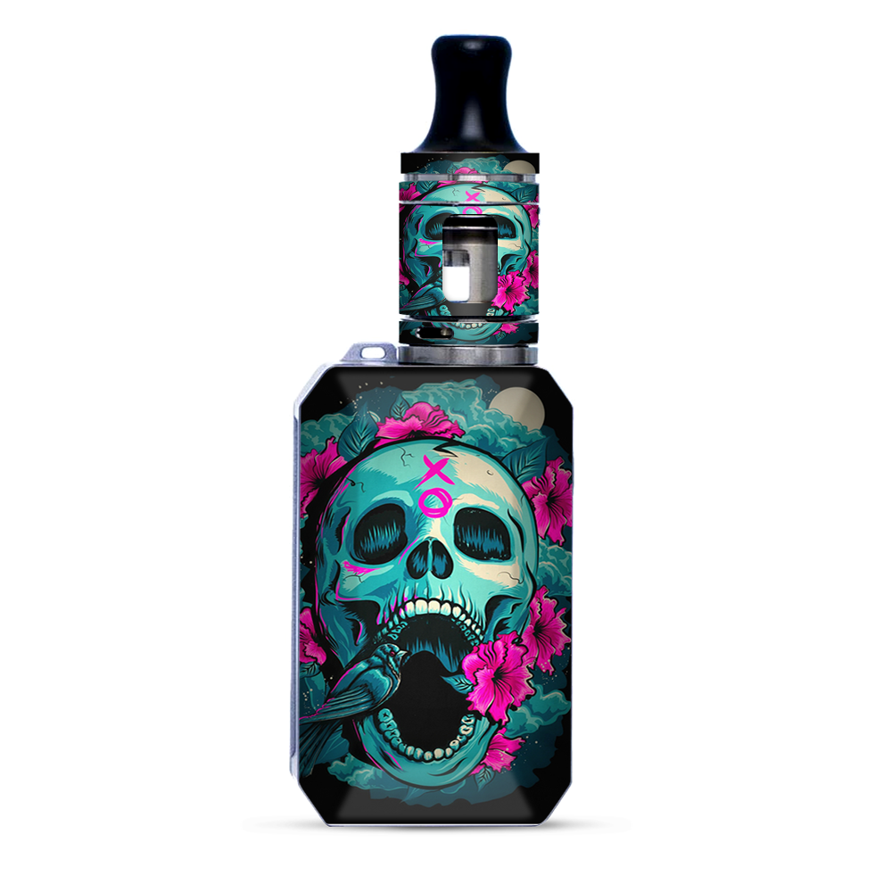 Skull Dia De Los Muertos Design Bird