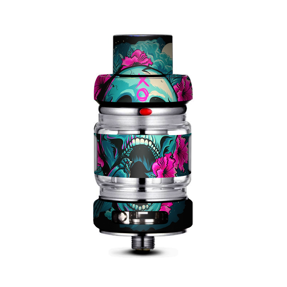  Skull Dia De Los Muertos Design Bird Freemax Mesh Pro Tank Skin