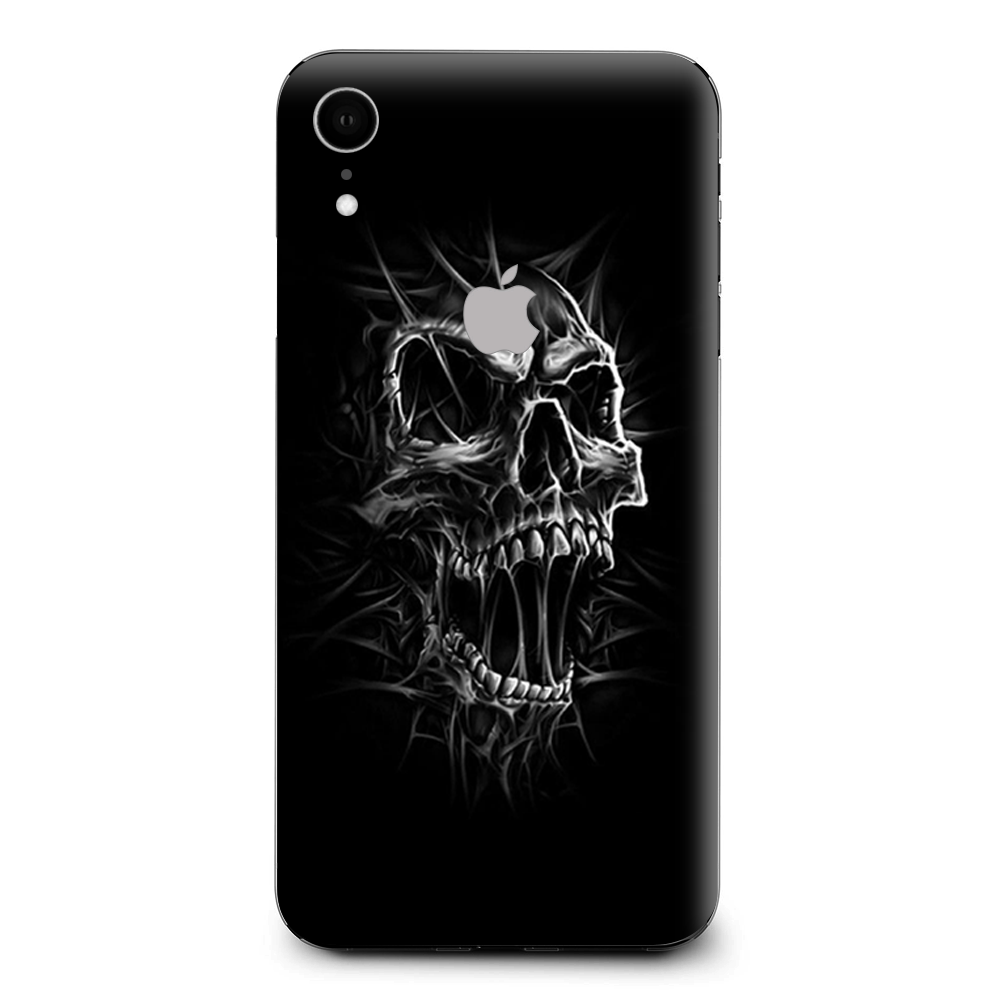 Skull Evil Stretch Slash Screaming Apple iPhone XR Skin