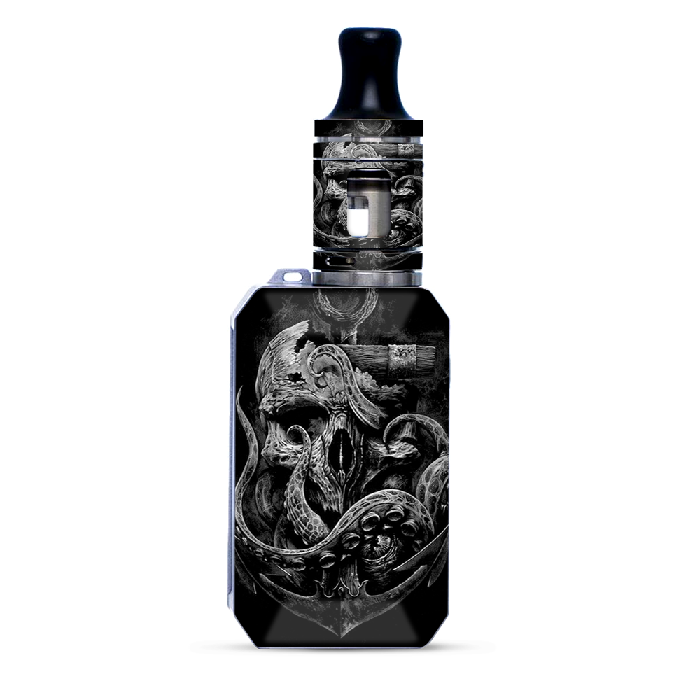 Skull Anchor Octopus Under Sea