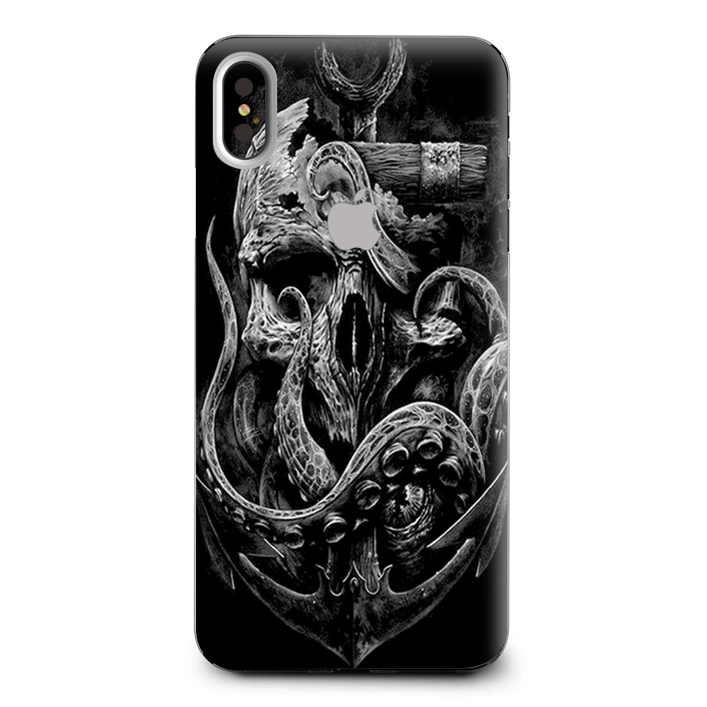 Skull Anchor Octopus Under Sea Apple iPhone XS Max Skin