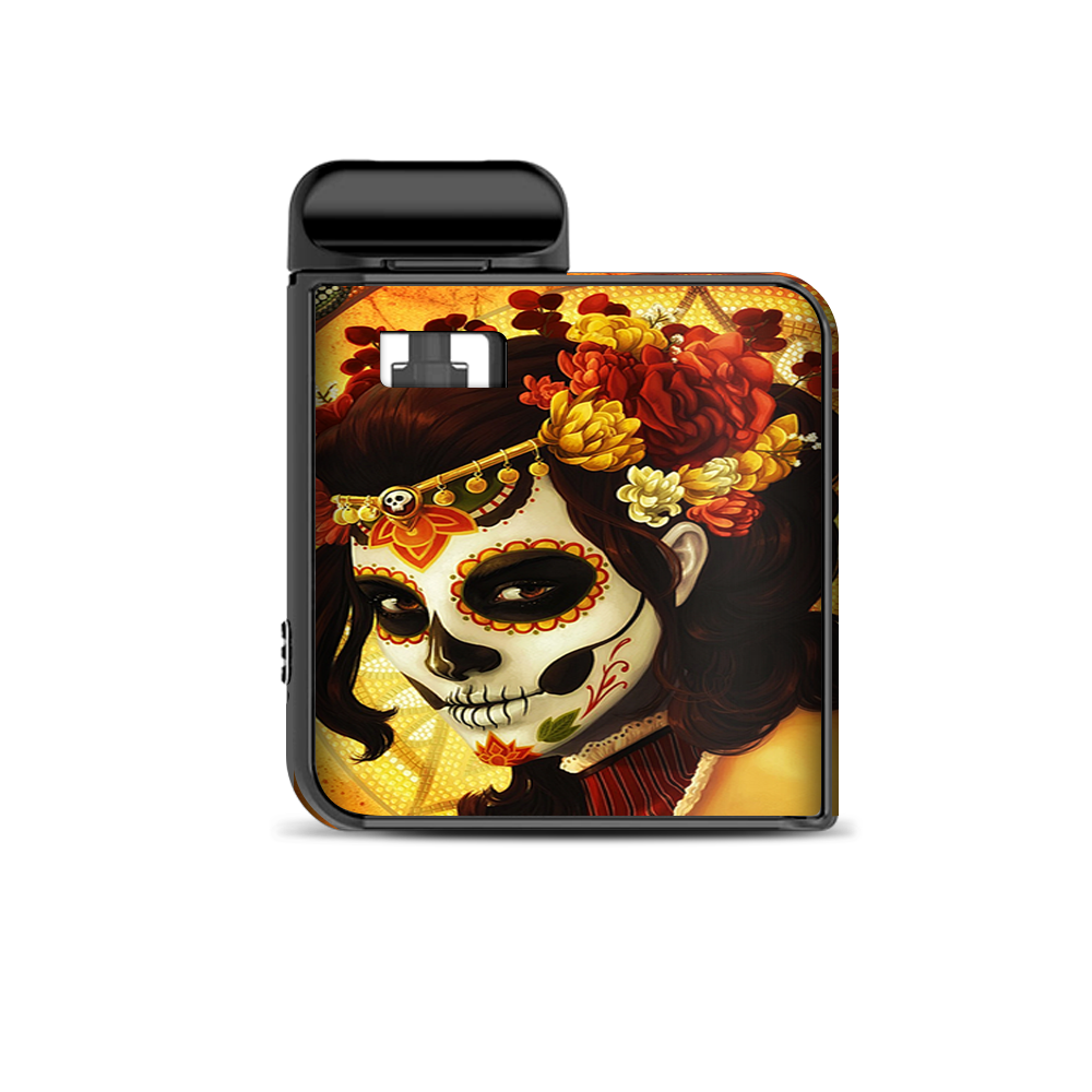  Skull Girl Dia De Los Muertos Paint Smok Mico Kit Skin