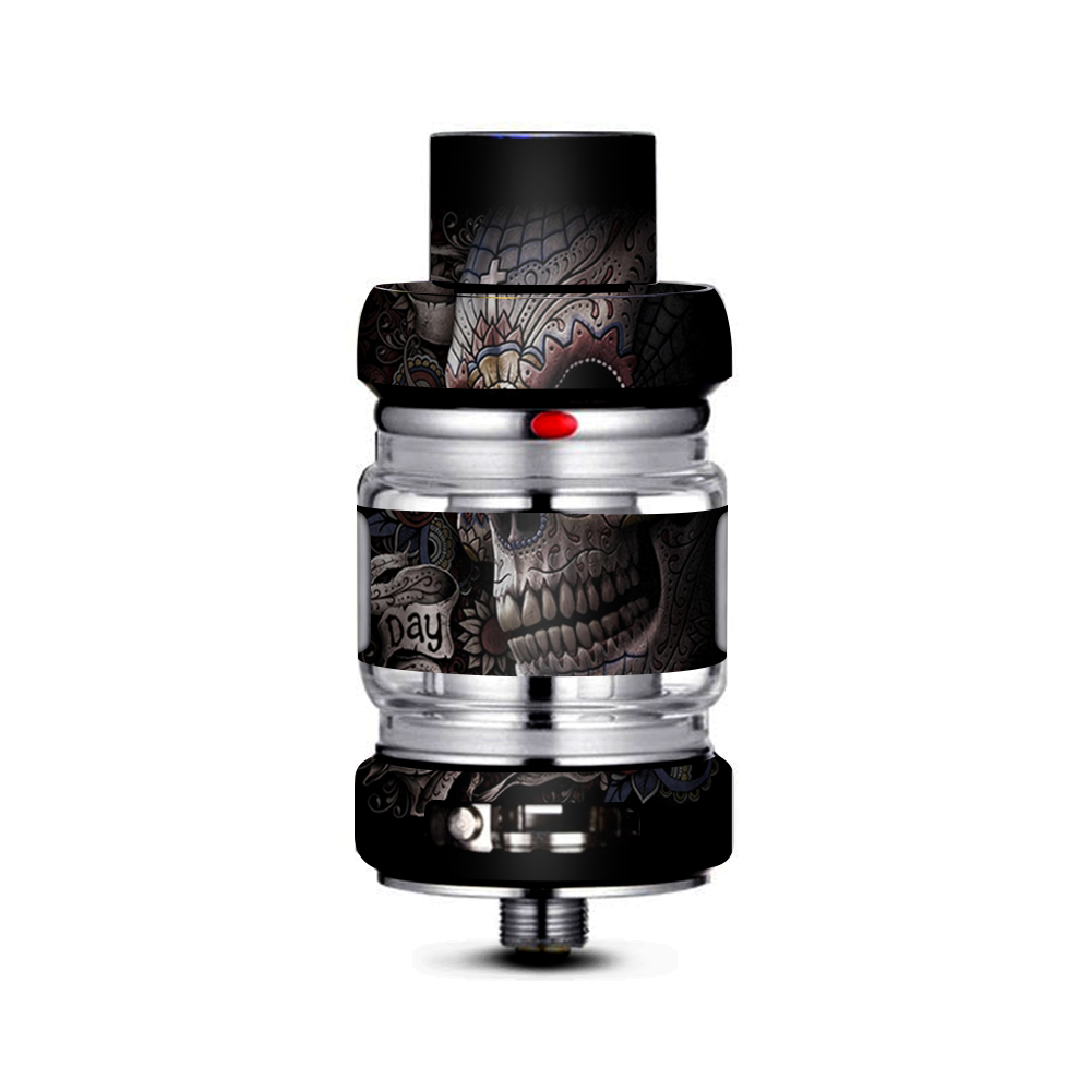  Day Of The Dead Skull Freemax Mesh Pro Tank Skin