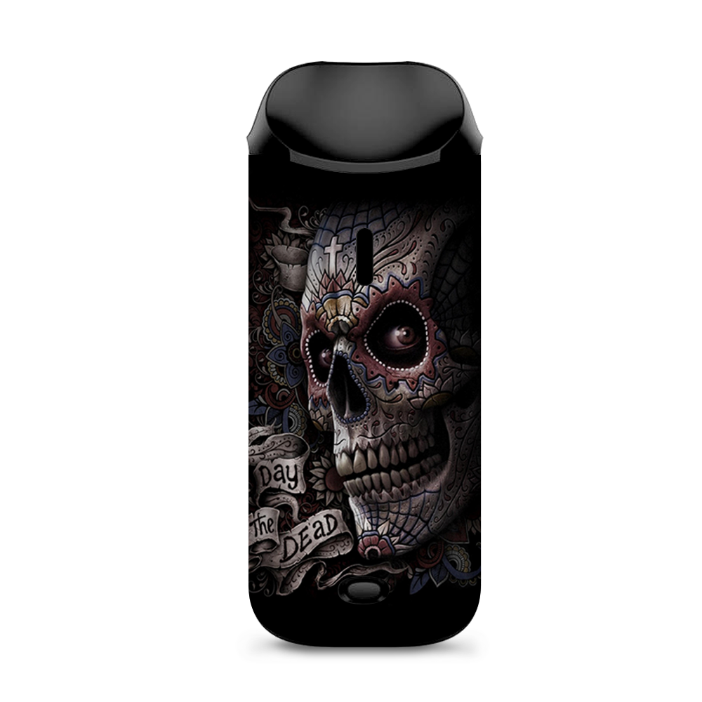  Day Of The Dead Skull Vaporesso Nexus AIO Kit Skin