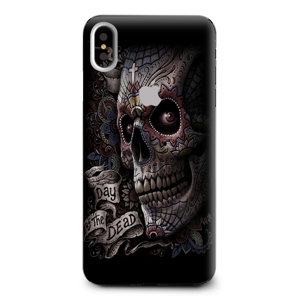 Day Of The Dead Skull Apple iPhone XS Max Skin