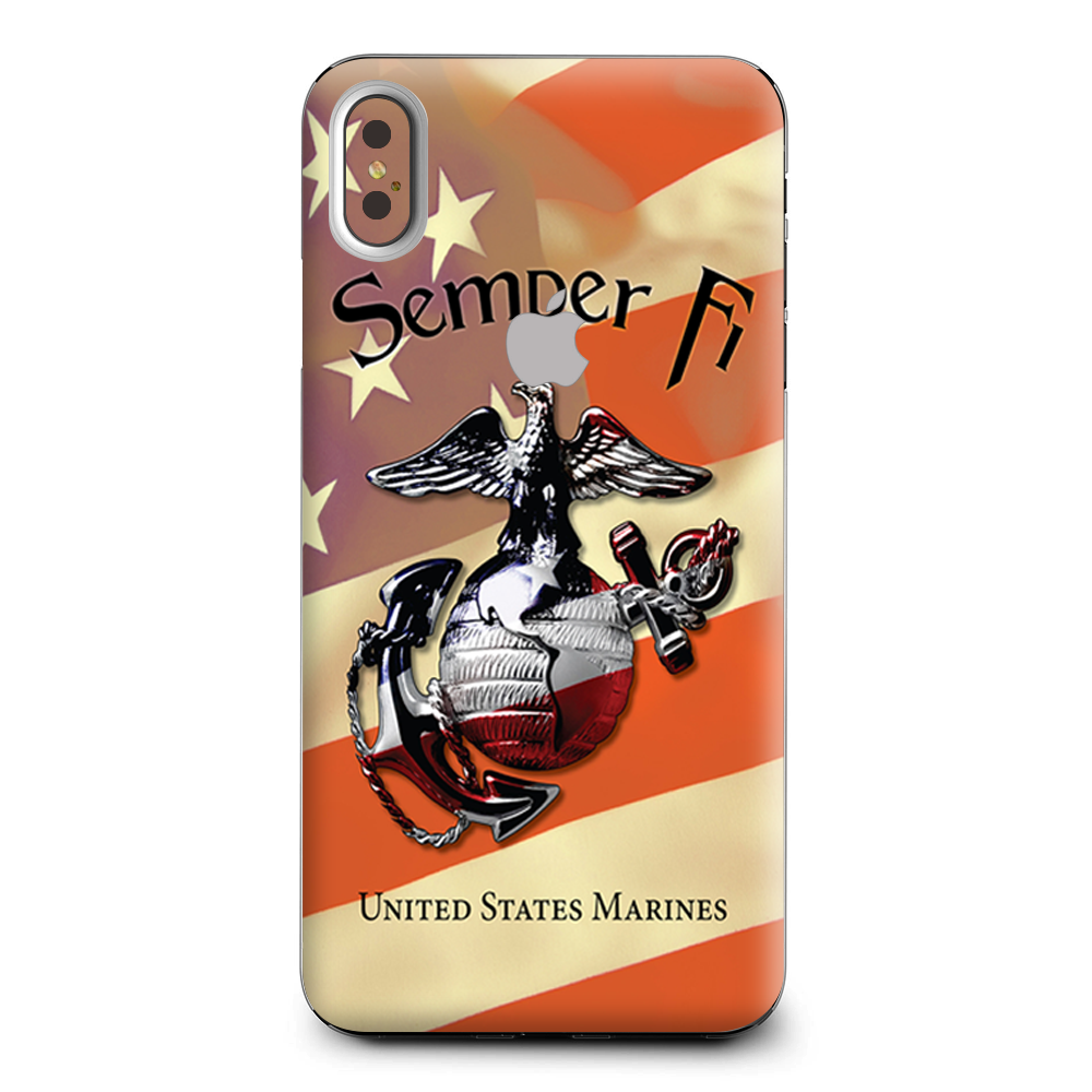 Semper Fi Usmc America Apple iPhone XS Max Skin