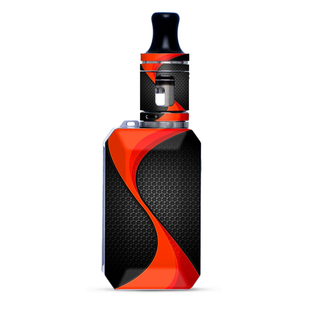 Red Twist Black Metallic