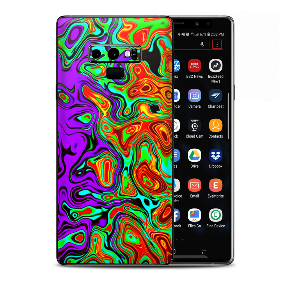 Mixed Colors Samsung Galaxy Note 9 Skin