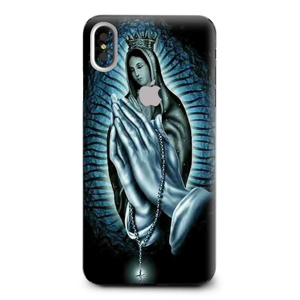 Prayer Praying Hands Mary Apple iPhone XS Max Skin