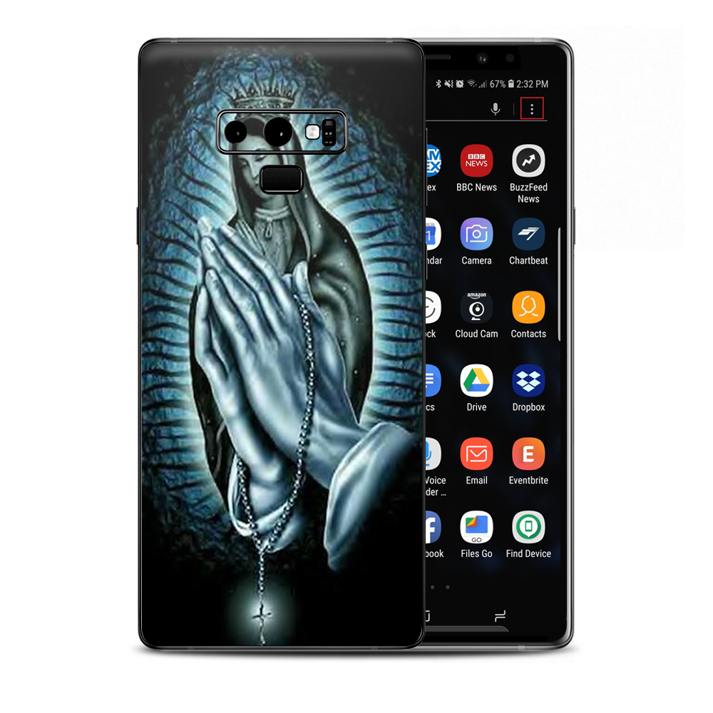 Prayer Praying Hands Mary Samsung Galaxy Note 9 Skin