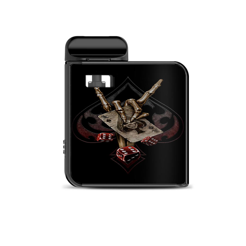  Ace Of Spades Skull Hand Smok Mico Kit Skin