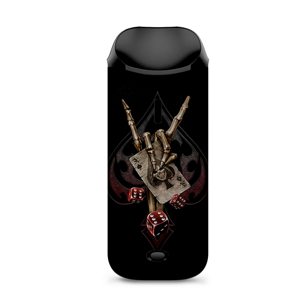  Ace Of Spades Skull Hand Vaporesso Nexus AIO Kit Skin