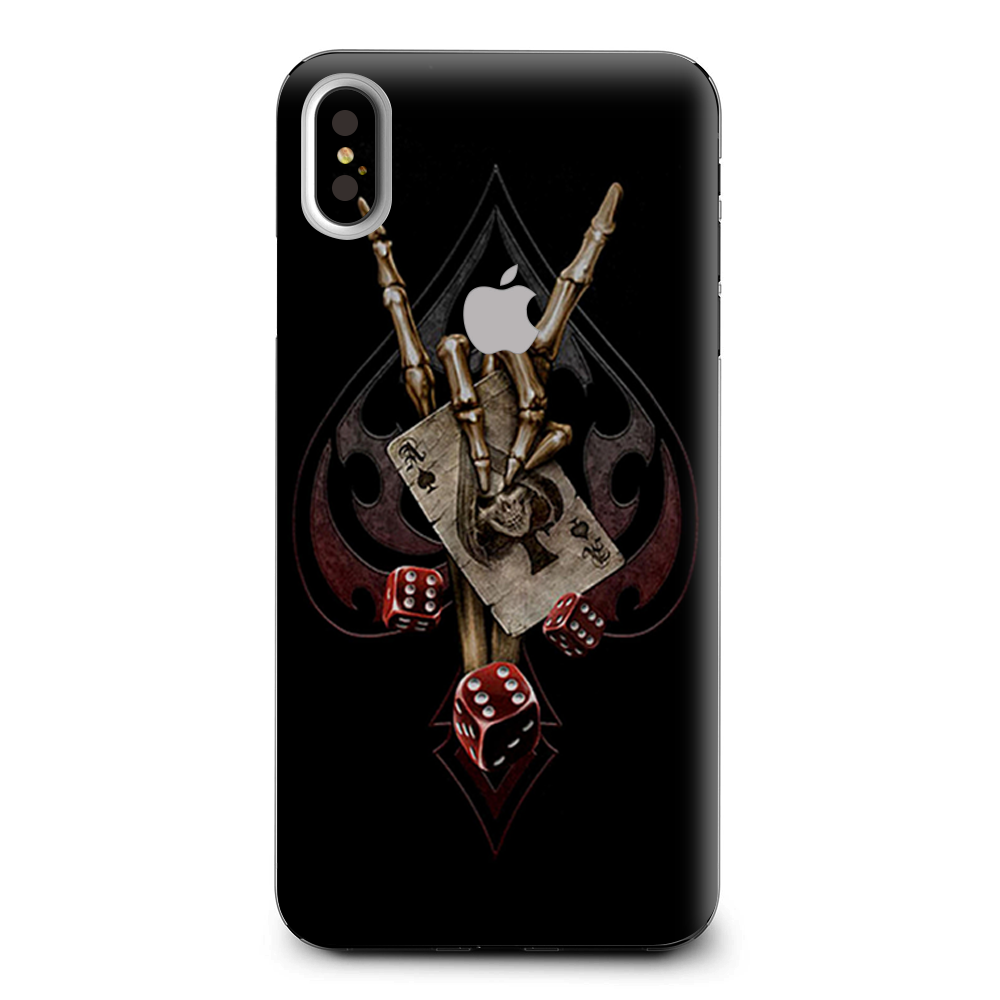 Ace Of Spades Skull Hand Apple iPhone XS Max Skin
