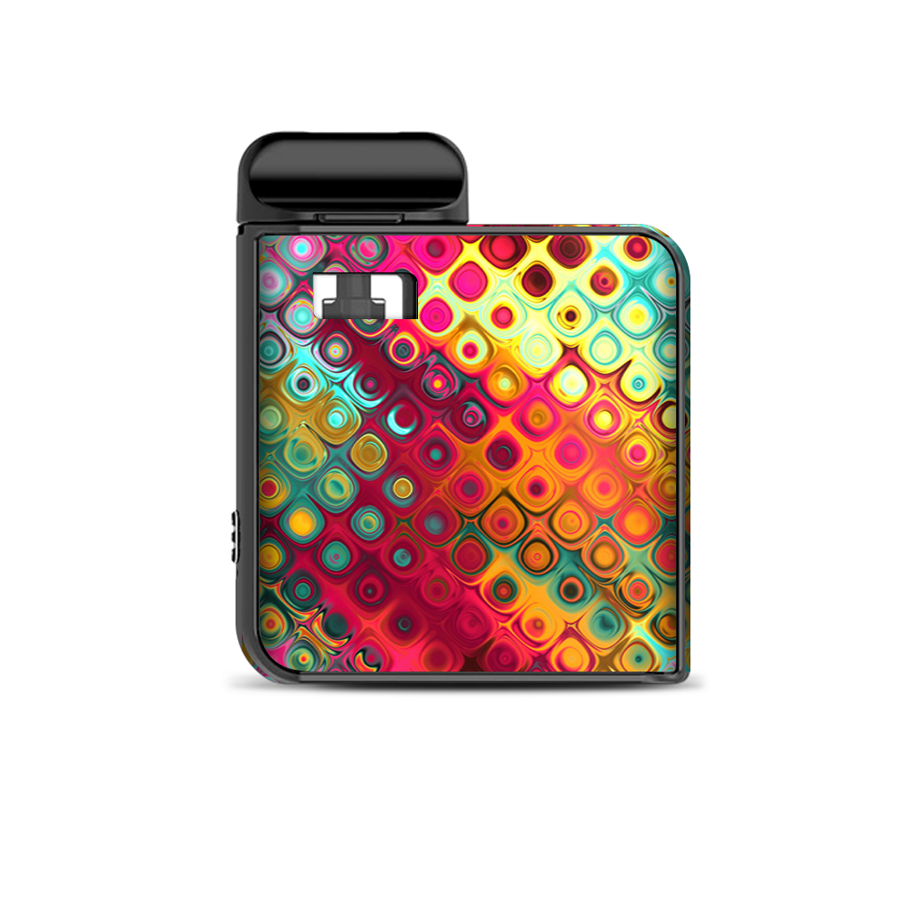  Colorful Pattern Stained Glass Smok Mico Kit Skin