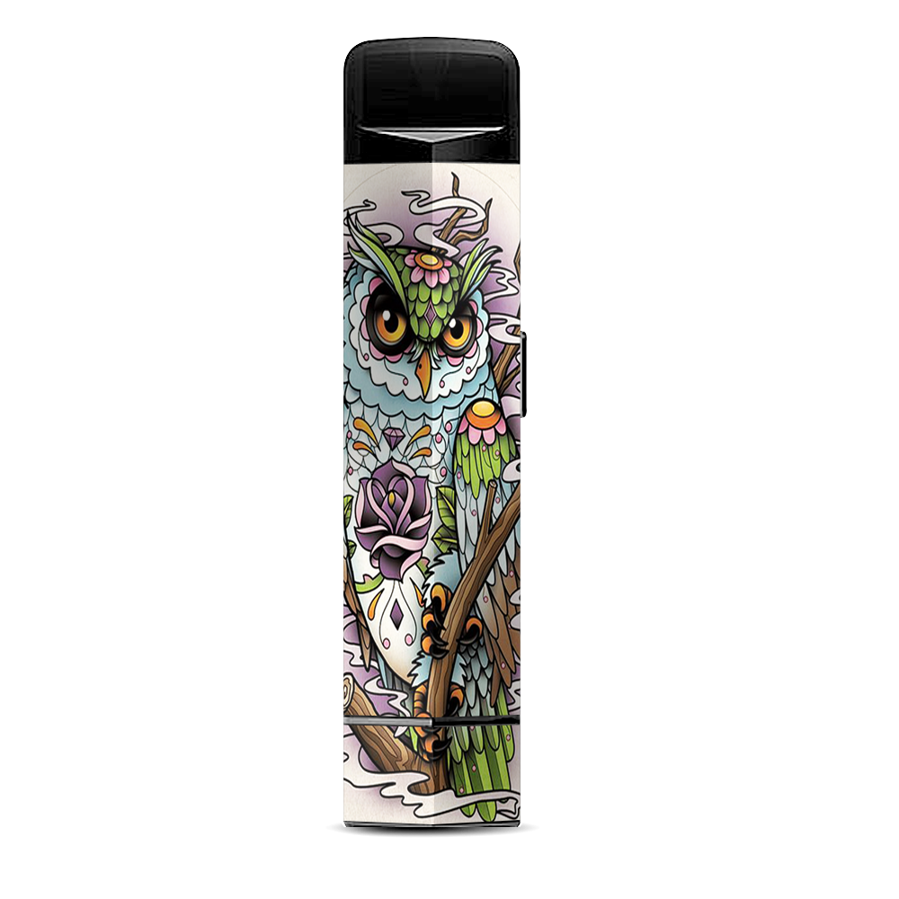  Owl Painting Aztec Style Suorin Edge Pod System Skin