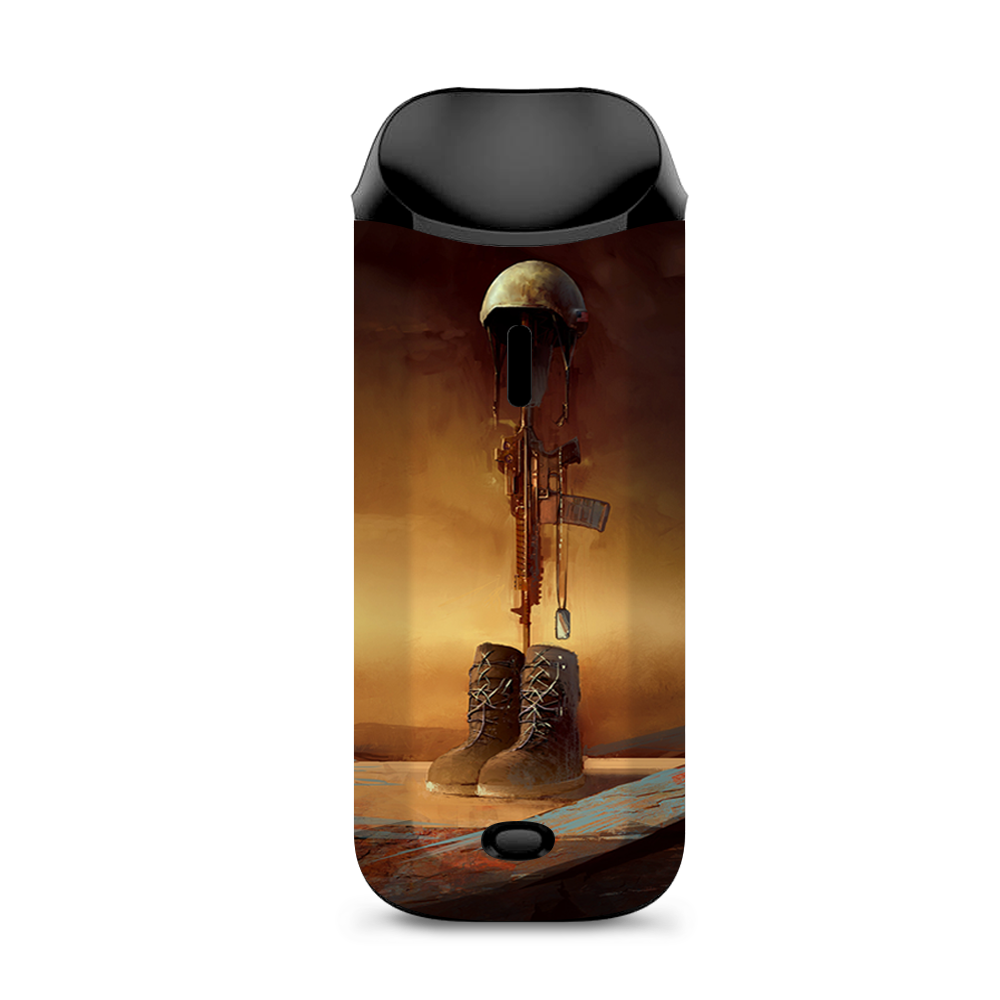  Never Forgotten Military Boots Rifle Vaporesso Nexus AIO Kit Skin