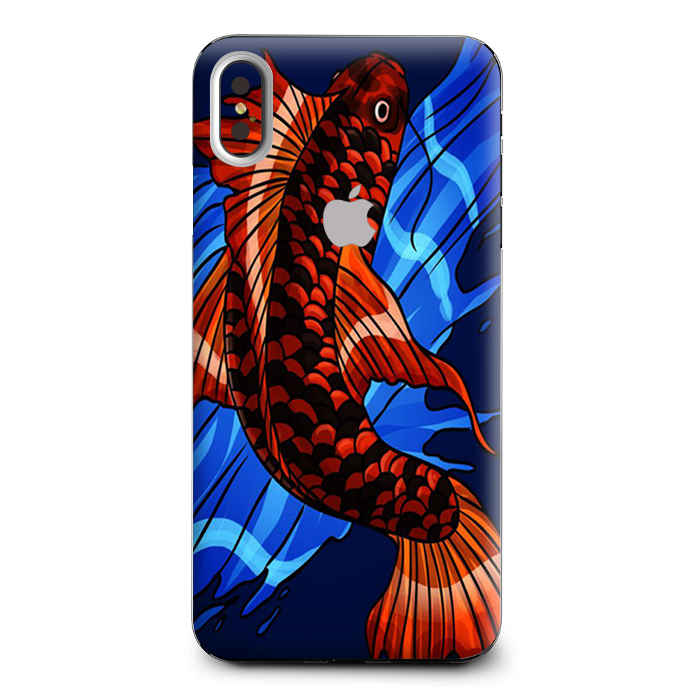 Koi Fish Traditional Apple iPhone XS Max Skin